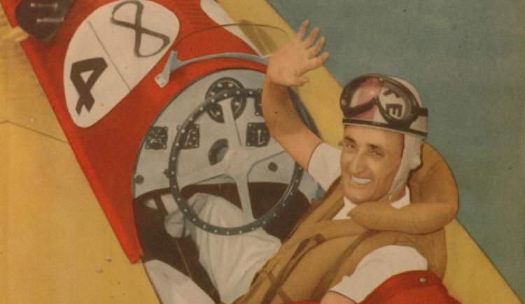 Imagen de 22 de marzo de 1957, Juan Lasheras Núñez y la motonáutica