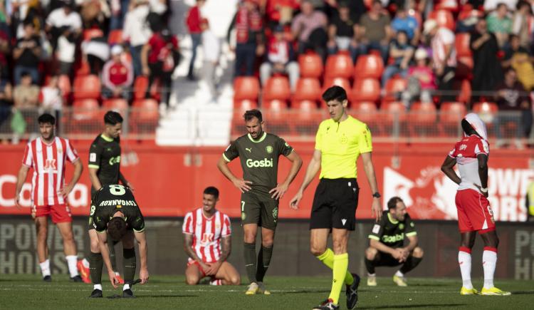 Imagen de Girona empató ante el último pero le alcanzó para liderar en soledad