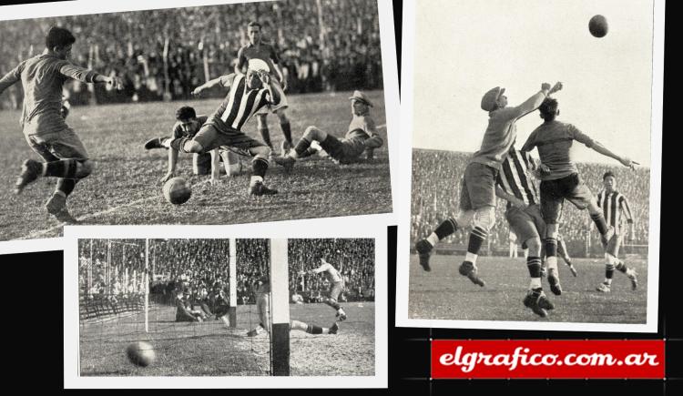 Imagen de 1930. Hermoso triunfo de River 3-2 ante su clásico rival