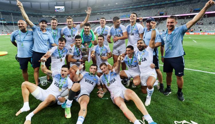 Imagen de Los Pumas 7s lideran el ranking de World Rugby