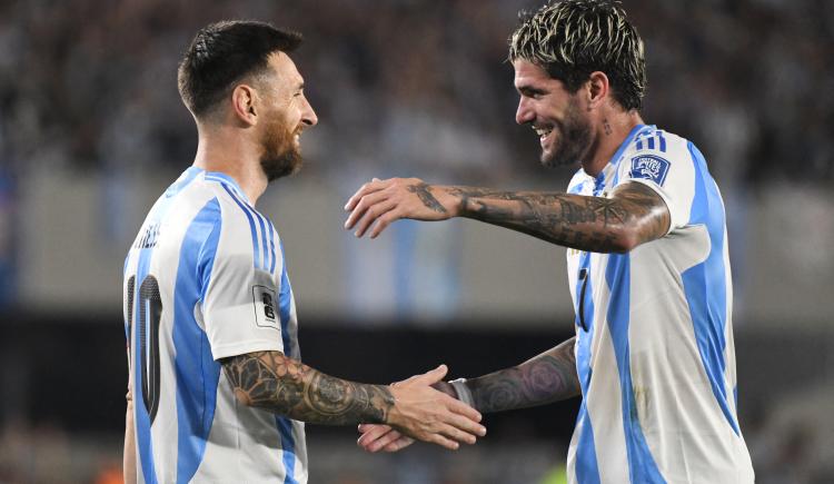 Imagen de Rodrigo De Paul comparó a Messi con Michael Jordan