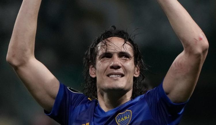 Imagen de El compromiso de Edinson Cavani con Boca, una tarea 24/7