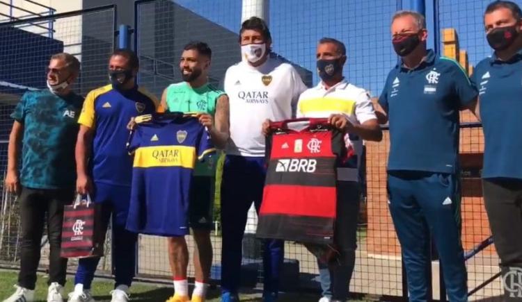 Imagen de UN AÑO DESPUÉS, BOCA HOMENAJEÓ A GABIGOL