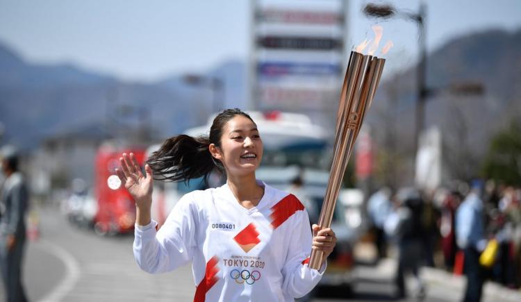 Imagen de LA ANTORCHA OLÍMPICA PASÓ POR OSAKA
