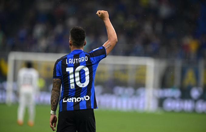 Imagen de Lautaro Martínez selló una nueva victoria de Inter