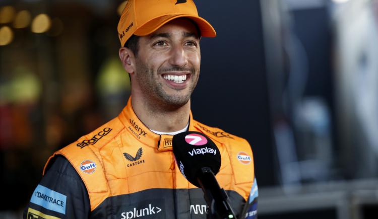 Imagen de Ricciardo dio positivo de covid-19 y es duda para GP de Bahrein