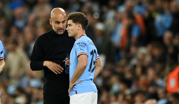 Imagen de La respuesta que une a Pep Guardiola y Julián Álvarez