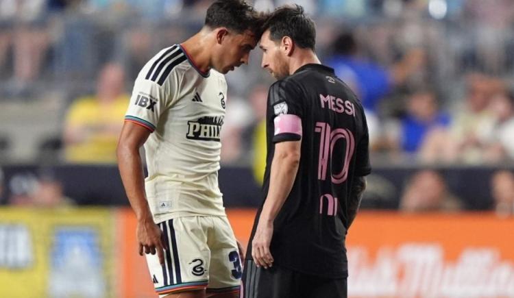 Imagen de Lionel Messi fue sancionado por la MLS luego de una discusión con un rival