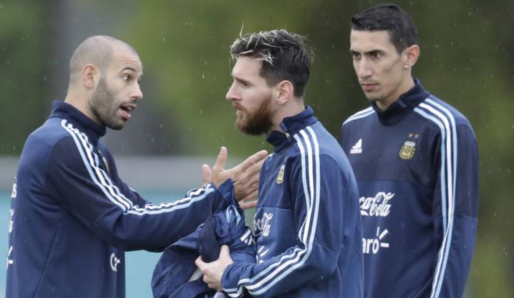 Imagen de El deseo de Javier Mascherano que incluye a Messi y a Di María