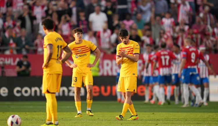 Imagen de Barcelona perdió ante Girona y le dejó servido el título a Real Madrid