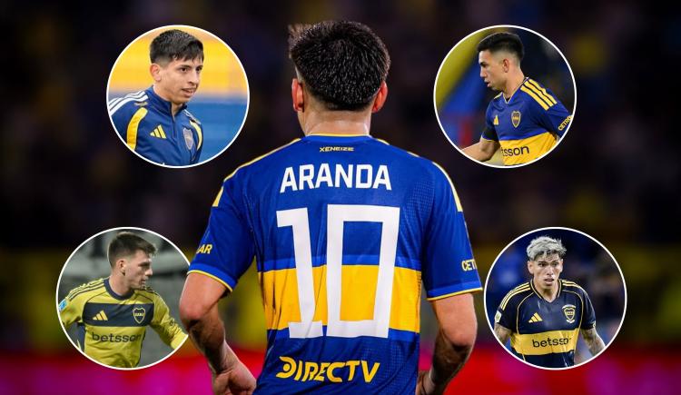 Imagen de De Velasco a otra joya de la Reserva, las opciones de Boca para reemplazar a Aranda