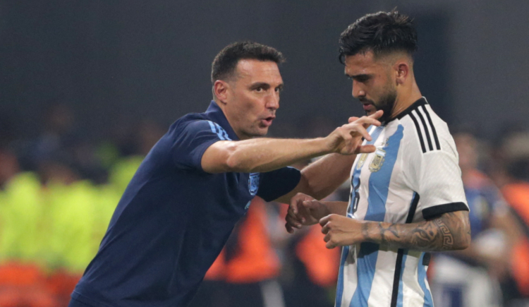 Imagen de Alarmas encendidas en la Selección Argentina: Nico González se lesionó y llegaría con lo justo al Mundial