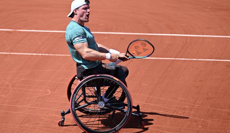 Imagen de Roland Garros: Gustavo Fernández perdió la final en tenis adaptado sobre silla de ruedas