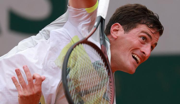 Imagen de Federico Gómez, el argentino protegido de Djokovic que salió de la oscuridad en la Ciudad de la Luz