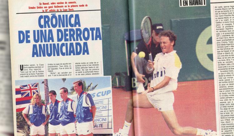 Imagen de COPA DAVIS 1991: LA GÉNESIS DE UNA DÉCADA EN LAS SOMBRAS