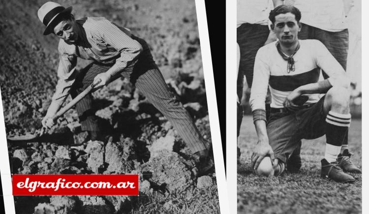 Imagen de 1929. Ismael Morgada tiene alma de cómico
