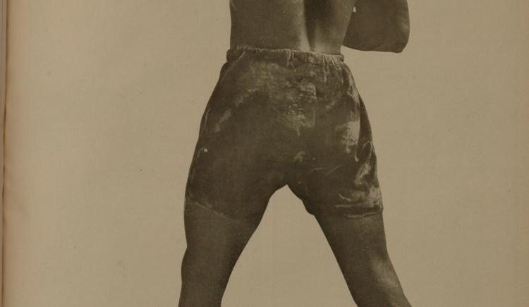 Imagen de 21 de marzo de 1925, el boxeador Alex Rely