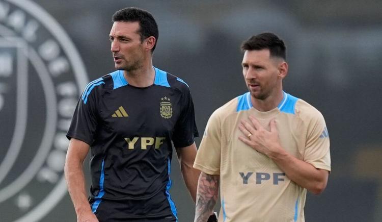 Imagen de El Scaloni humano y el táctico, bajo la lupa de Messi