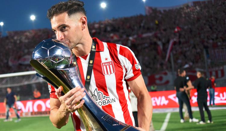 Imagen de La tarde de Lucas Alario: el doblete que le dio un título a Estudiantes