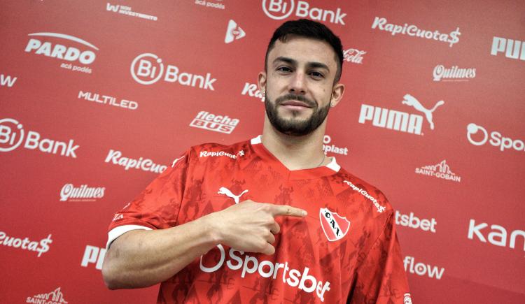 Imagen de Independiente presentó al reemplazante de Angulo y va en busca de otro lateral izquierdo