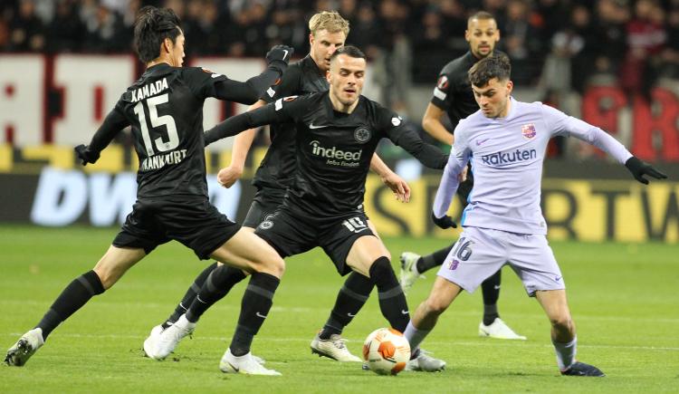 Imagen de Mirá el resumen de Eintracht Frankfurt 1-1 Barcelona