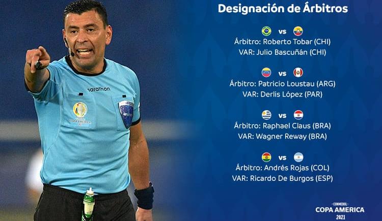 Imagen de ANDRÉS ROJAS SERÁ EL ÁRBITRO DE ARGENTINA Y BOLIVIA