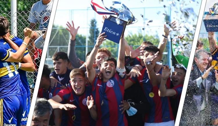 Imagen de INFERIORES: BOCA POR DUPLICADO Y SAN LORENZO, PRIMEROS CAMPEONES DE LA TEMPORADA