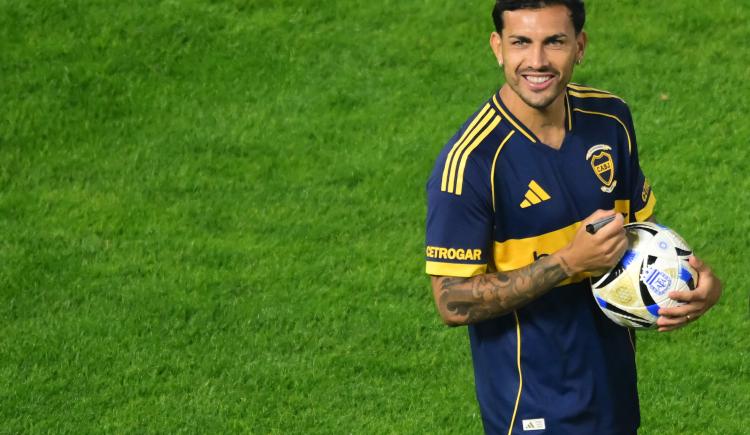 Imagen de ¿Se acerca el debut?: Leandro Paredes irá al banco de Boca ante Unión