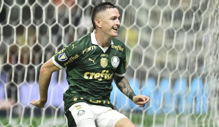 Imagen de Aníbal Moreno hizo un gol y le dio el título a Palmeiras