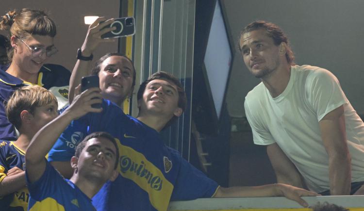 Imagen de Maravillado: Las impresiones de Alexander Zverev tras su visita a La Bombonera
