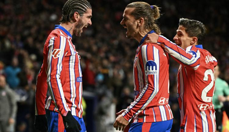 Imagen de El golazo de Rodrigo De Paul en la increíble remontada de Atlético de Madrid