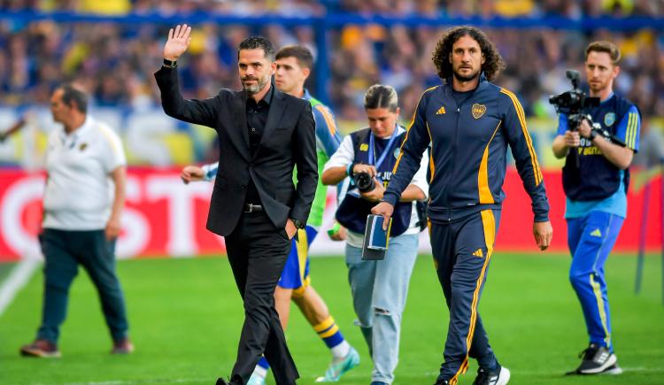 Imagen de La colorida bienvenida a Fernando Gago en La Bombonera