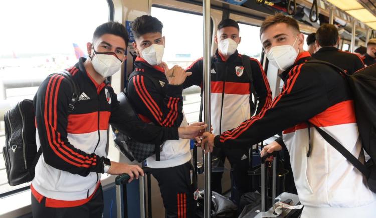 Imagen de RIVER YA ESTÁ EN ESTADOS UNIDOS