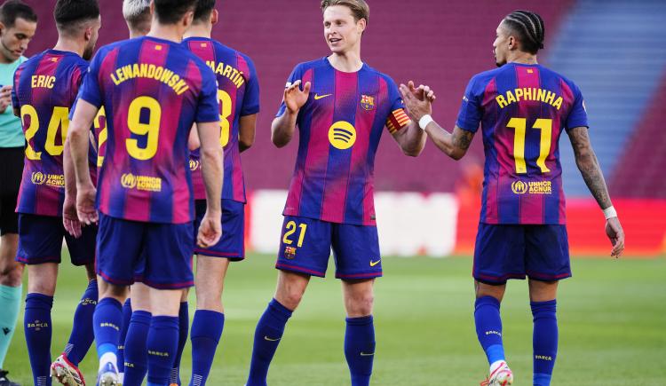 Imagen de Barcelona cumplió con el trámite y recuperó la cima de La Liga de España