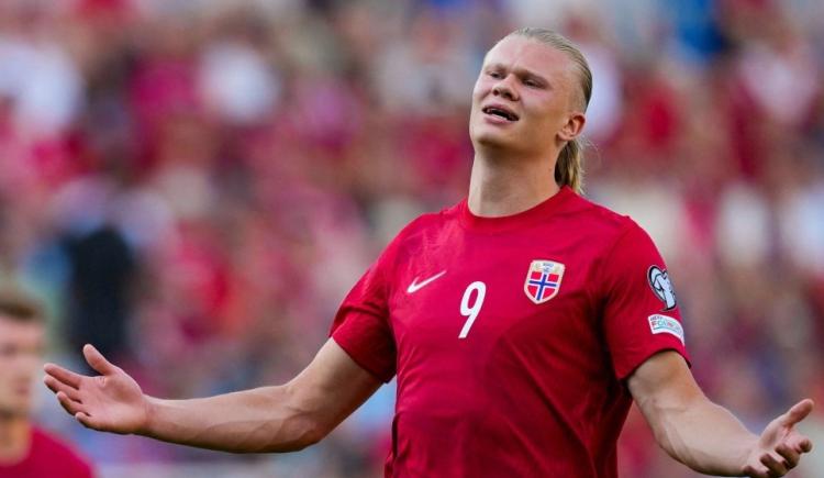 Imagen de Erling Haaland resultó herido y hubo conmoción: qué le pasó