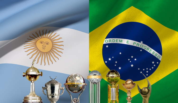 Imagen de El historial completo de los Mata-Mata entre clubes de Argentina y Brasil en Torneos de la CONMEBOL