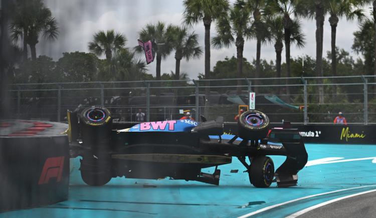 Imagen de El toque de Lawson que sacó de la carrera a Pierre Gasly