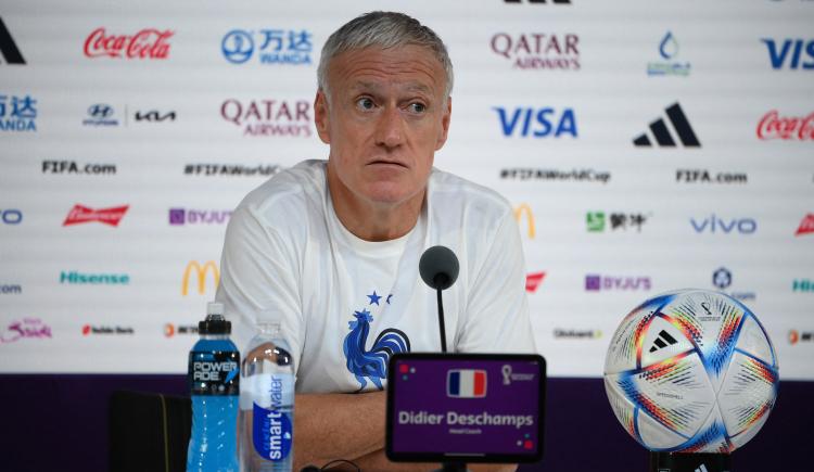 Imagen de Didier Deschamps: "Tenemos que disfrutar el partido con Inglaterra"