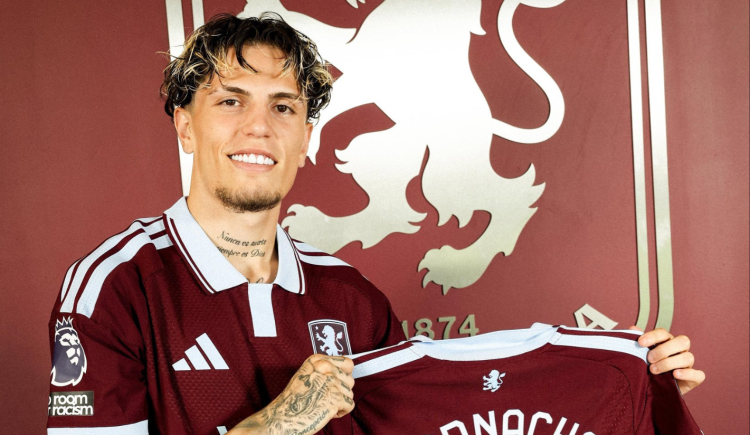 Imagen de Alejandro Garnacho firmó con Aston Villa y será compañero de Dibu Martínez