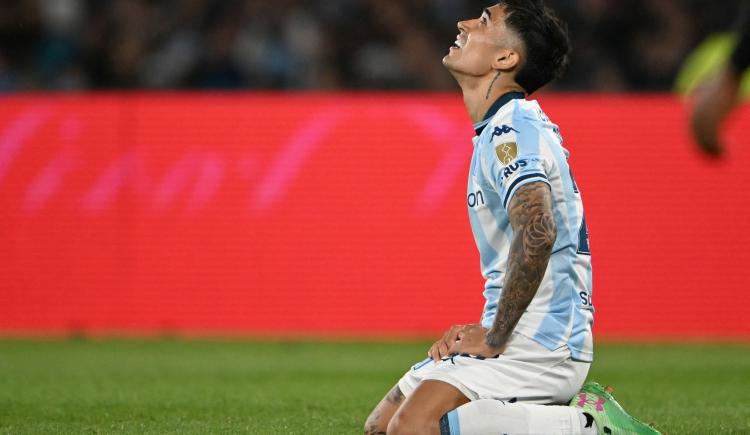 Imagen de Racing no pudo aprovechar el hombre de más, empató con Flamengo y quedó eliminado de la Copa Libertadores