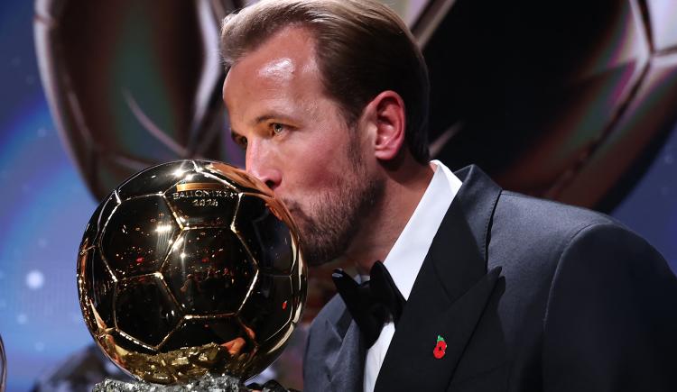 Imagen de Harry Kane ganó el Balón de Oro 2026