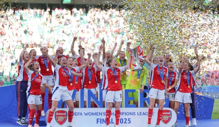 Imagen de Arsenal dio la sorpresa ante Barcelona y se quedó con la Champions League femenina