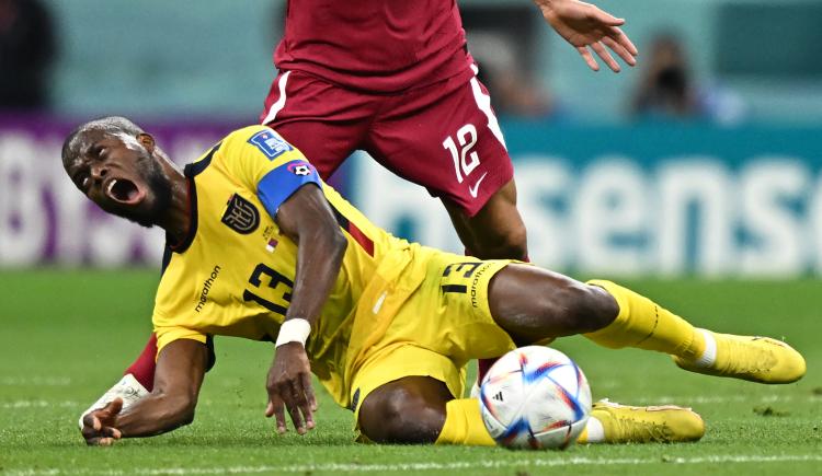 Imagen de Enner Valencia, en duda para el segundo partido de Ecuador