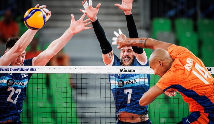 Imagen de Mundial de voley: Argentina perdió con Países Bajos y complicó sus chances