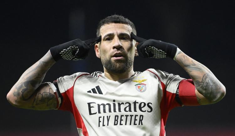 Imagen de El gol de Nicolás Otamendi no le alcanzó a Benfica