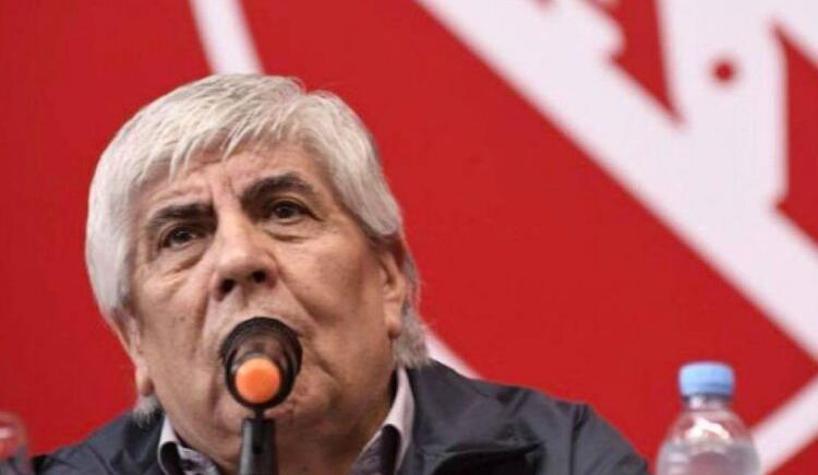 Imagen de La última participación de Hugo Moyano en Independiente