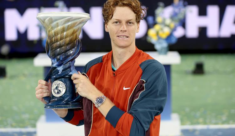 Imagen de Jannik Sinner se consagró campeón en Cincinnati