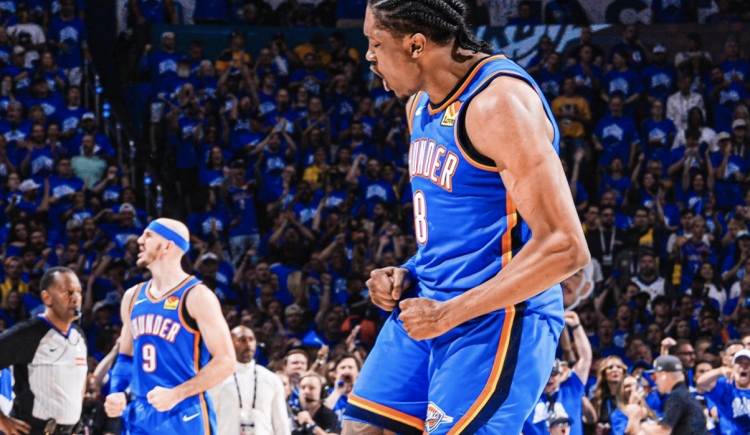 Imagen de Oklahoma City Thunder, el nuevo campeón de la NBA