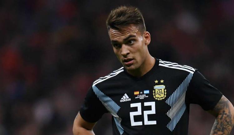 Imagen de LAUTARO MARTÍNEZ ES DUDA FRENTE A PARAGUAY