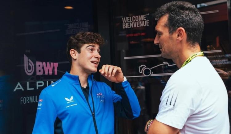 Imagen de La cuenta pendiente entre Franco Colapinto y Lionel Scaloni